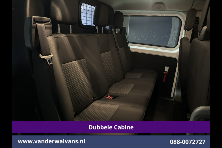 Ford Transit Custom 2.0 TDCI 131pk Automaat L2H1 Dubbele Cabine Euro6 Airco | 6-Zits | Camera | Navigatie | Apple Carplay | LED Cruisecontrol, Android Auto, Trekhaak, Stoelverwarming, Verwarmde voorruit, Parkeersensoren