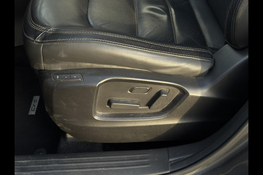 Mazda CX-5 2.0 SkyActiv-G 165 St. Sel. | Leder, Navi, 360 Camera, El. A.Klep, Memory, Carplay/Android, Stoel+Stuurverw., Cruise |