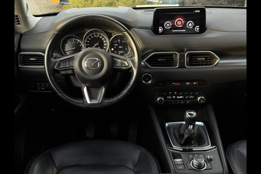 Mazda CX-5 2.0 SkyActiv-G 165 St. Sel. | Leder, Navi, 360 Camera, El. A.Klep, Memory, Carplay/Android, Stoel+Stuurverw., Cruise |