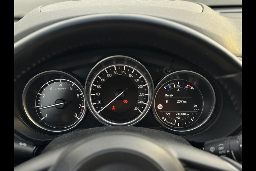 Mazda CX-5 2.0 SkyActiv-G 165 St. Sel. | Leder, Navi, 360 Camera, El. A.Klep, Memory, Carplay/Android, Stoel+Stuurverw., Cruise |