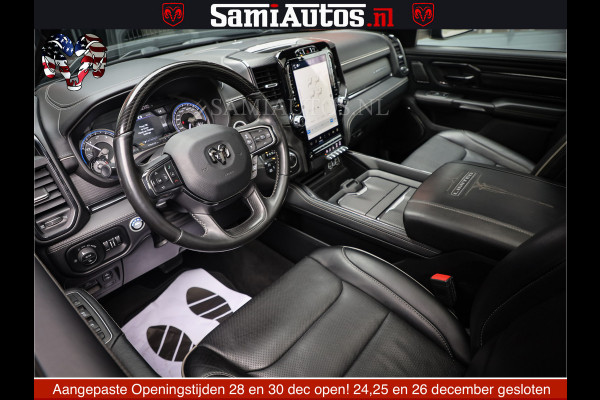 Dodge Ram 1500 LIMITED NIGHT | FEUL WHEELS | BOM VOL | 5.7 V8 4x4 | TOP STAAT | DUBBELE CABINE | MWK | XB9 | HUD | Deze RAM is momenteel in gebruik door ons. Gelieve ons te informeren indien u de pick-up wenst te bezichtigen.