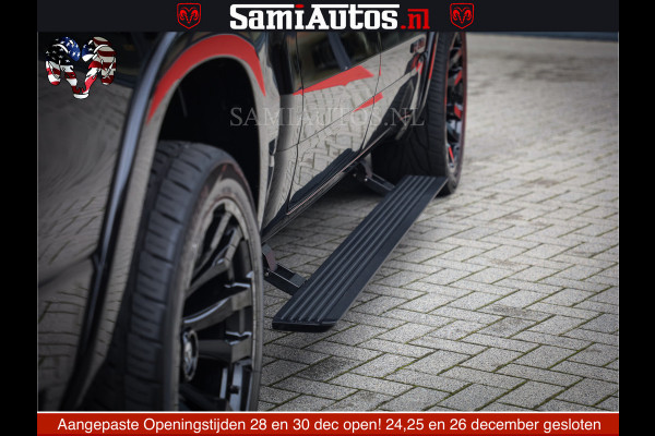 Dodge Ram 1500 LIMITED NIGHT | FEUL WHEELS | BOM VOL | 5.7 V8 4x4 | TOP STAAT | DUBBELE CABINE | MWK | XB9 | HUD | Deze RAM is momenteel in gebruik door ons. Gelieve ons te informeren indien u de pick-up wenst te bezichtigen.