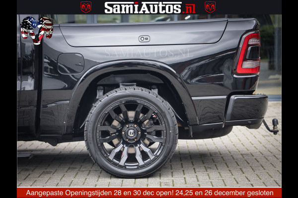 Dodge Ram 1500 LIMITED NIGHT | FEUL WHEELS | BOM VOL | 5.7 V8 4x4 | TOP STAAT | DUBBELE CABINE | MWK | XB9 | HUD | Deze RAM is momenteel in gebruik door ons. Gelieve ons te informeren indien u de pick-up wenst te bezichtigen.