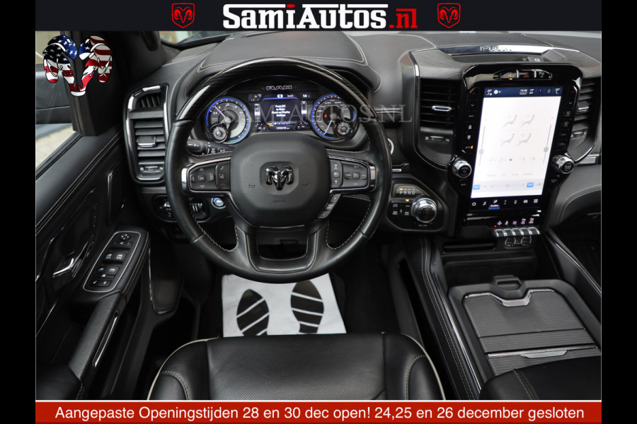 Dodge Ram 1500 LIMITED NIGHT | FEUL WHEELS | BOM VOL | 5.7 V8 4x4 | TOP STAAT | DUBBELE CABINE | MWK | XB9 | HUD | Deze RAM is momenteel in gebruik door ons. Gelieve ons te informeren indien u de pick-up wenst te bezichtigen.