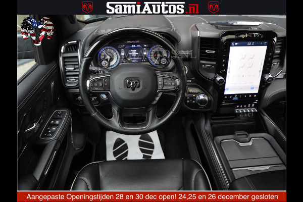 Dodge Ram 1500 LIMITED NIGHT | FEUL WHEELS | BOM VOL | 5.7 V8 4x4 | TOP STAAT | DUBBELE CABINE | MWK | XB9 | HUD | Deze RAM is momenteel in gebruik door ons. Gelieve ons te informeren indien u de pick-up wenst te bezichtigen.