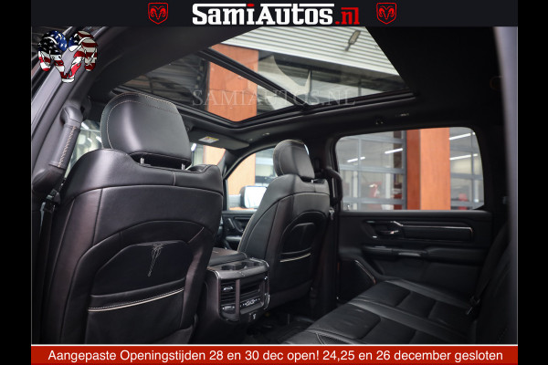 Dodge Ram 1500 LIMITED NIGHT | FEUL WHEELS | BOM VOL | 5.7 V8 4x4 | TOP STAAT | DUBBELE CABINE | MWK | XB9 | HUD | Deze RAM is momenteel in gebruik door ons. Gelieve ons te informeren indien u de pick-up wenst te bezichtigen.