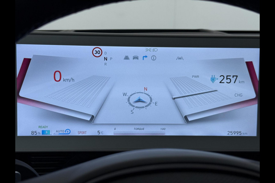 Hyundai IONIQ 5 Lounge AWD 77.4 kWh | SOH 100% RIJKLAAR! | FABRIEKSGARANTIE HYUNDAI TOT 10-2028| |STOELVERWARMING + VENTILATIE| DEALER OH. |ELEK. ACHTERKLEP| BOSE AUDIO| VOL OPTIES| ACHTERBANK VERWARMD| HEAD-UP