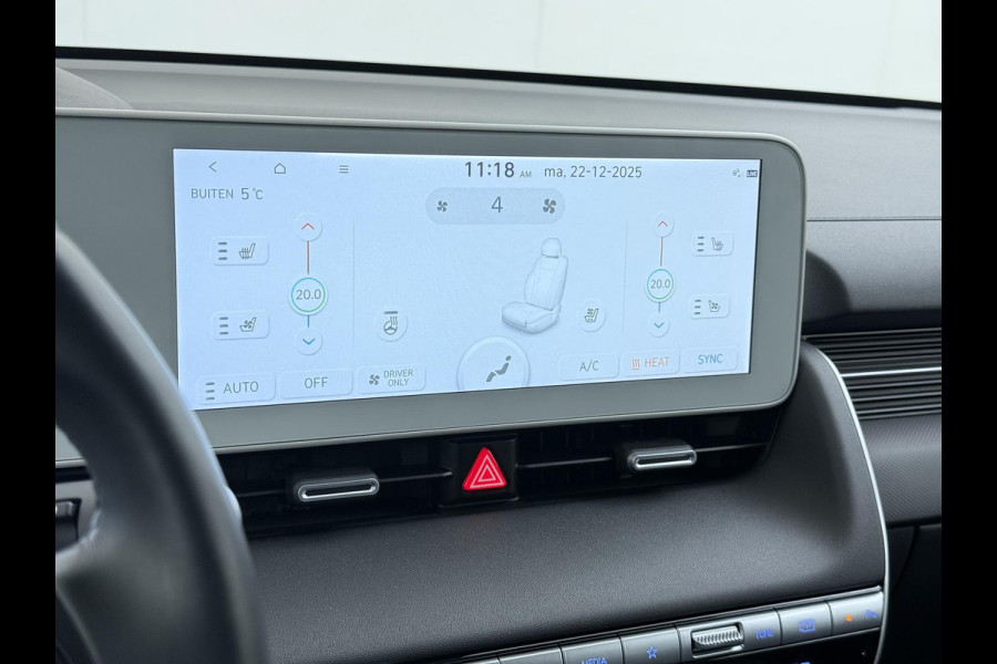Hyundai IONIQ 5 Lounge AWD 77.4 kWh | SOH 100% RIJKLAAR! | FABRIEKSGARANTIE HYUNDAI TOT 10-2028| |STOELVERWARMING + VENTILATIE| DEALER OH. |ELEK. ACHTERKLEP| BOSE AUDIO| VOL OPTIES| ACHTERBANK VERWARMD| HEAD-UP