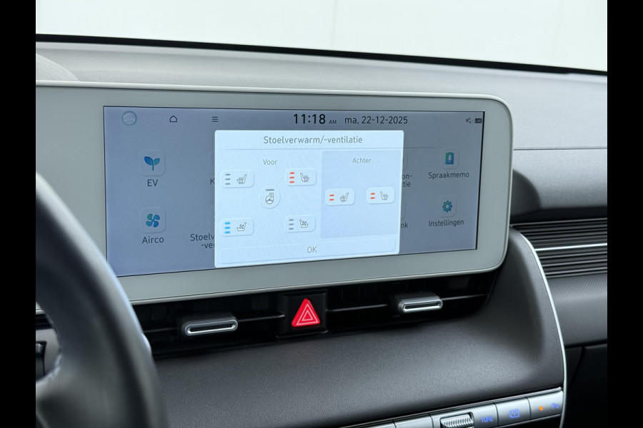 Hyundai IONIQ 5 Lounge AWD 77.4 kWh | SOH 100% RIJKLAAR! | FABRIEKSGARANTIE HYUNDAI TOT 10-2028| |STOELVERWARMING + VENTILATIE| DEALER OH. |ELEK. ACHTERKLEP| BOSE AUDIO| VOL OPTIES| ACHTERBANK VERWARMD| HEAD-UP