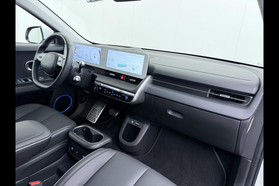 Hyundai IONIQ 5 Lounge AWD 77.4 kWh | SOH 100% RIJKLAAR! | FABRIEKSGARANTIE HYUNDAI TOT 10-2028| |STOELVERWARMING + VENTILATIE| DEALER OH. |ELEK. ACHTERKLEP| BOSE AUDIO| VOL OPTIES| ACHTERBANK VERWARMD| HEAD-UP