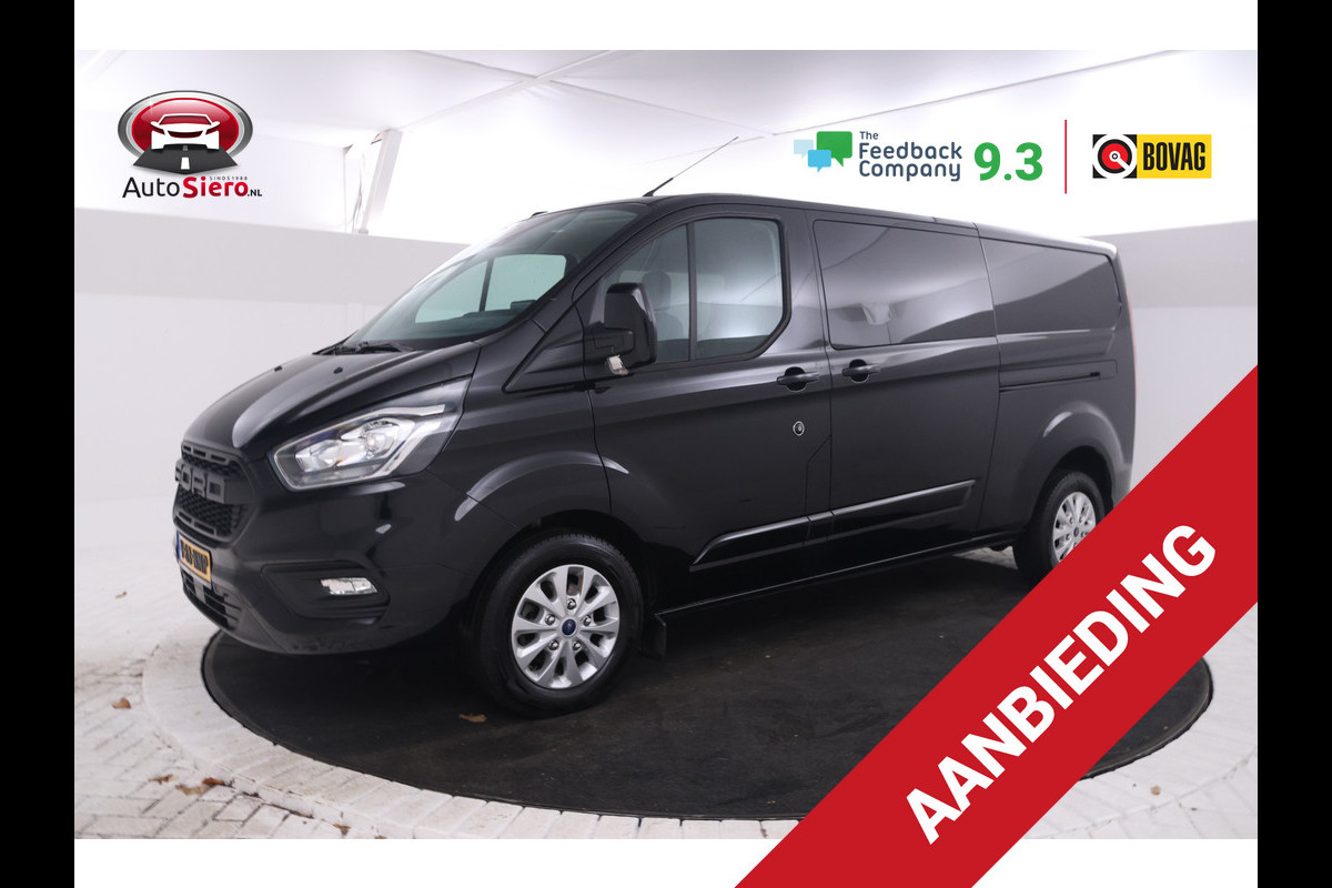 Ford Transit Custom 320 2.0 TDCI L2H1 Limited DC 170Pk, 5 Pers. Leer, 2x schuifdeur