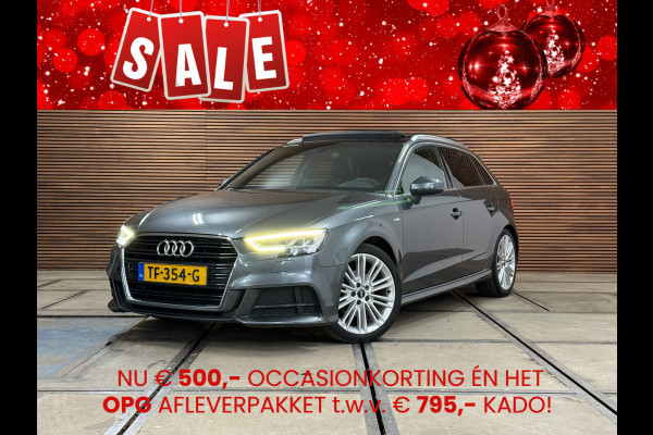 Audi A3 Sportback 1.5 TFSI CoD Sport S Line Edition | Pano | Sportstoelen | LED | Navigatie | Trekhaak