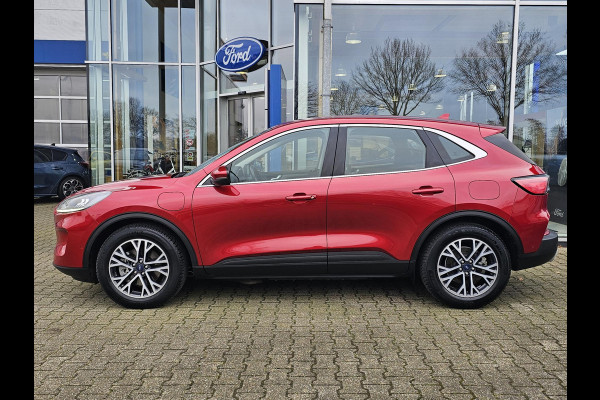 Ford Kuga 2.5 PHEV Titanium X 225 pk | Trekhaak | Adaptieve cruise control | Full led | Half Leder | Winterpack | Blind spot | Nette auto!