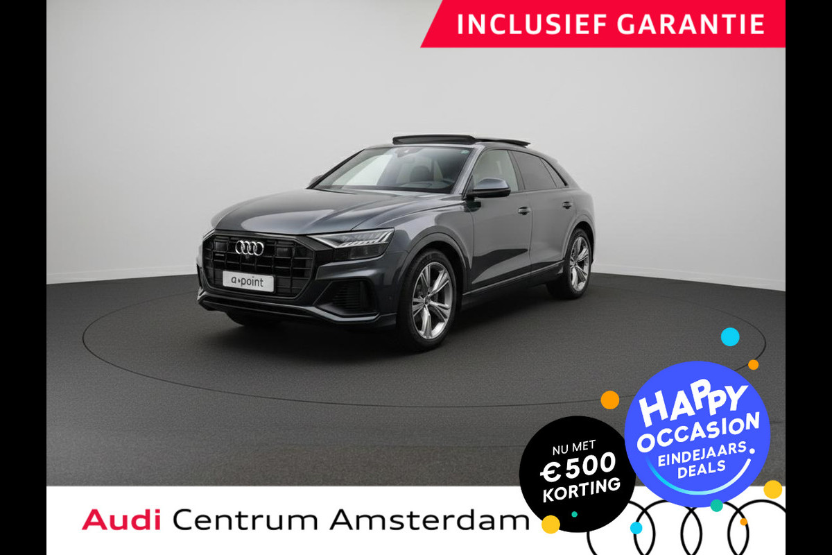 Audi Q8 55 TFSI e quattro Pro Line S 394pk | Komt half december binnen | Panoramadak | Lederen bekleding | Head Up Display | Luchtvering | Trekhaak