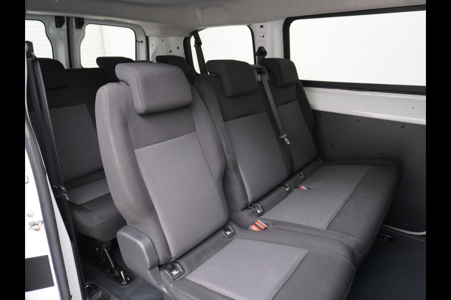 Opel Vivaro-e Peugeot EV 50kWh 9-Persoons Airco Navi* Apple Carplay Android Auto Cruise Control 3 Zitrijen Dab+ Schuifdeur Privacy Glas Achterdeuren 1e Eigenaar Origineel Nederlandse Auto