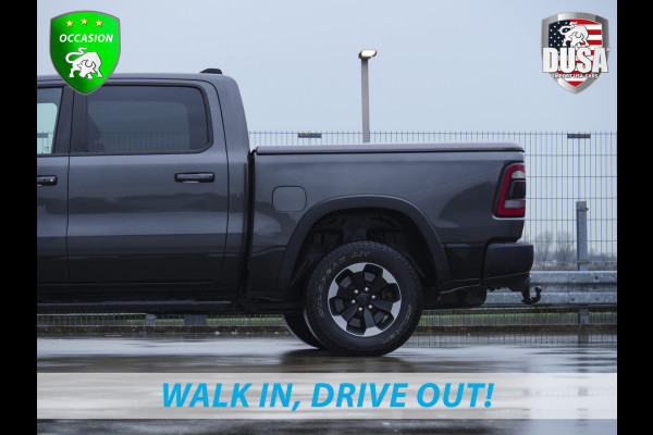 Dodge Ram 1500 Rebel | 5.7 V8 | 4x4 | Crew Cab Panoramadak | Niveau regeling / luchtvering | Deksel Nieuw binnen!