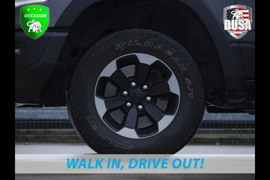 Dodge Ram 1500 Rebel | 5.7 V8 | 4x4 | Crew Cab Panoramadak | Niveau regeling / luchtvering | Deksel Nieuw binnen!