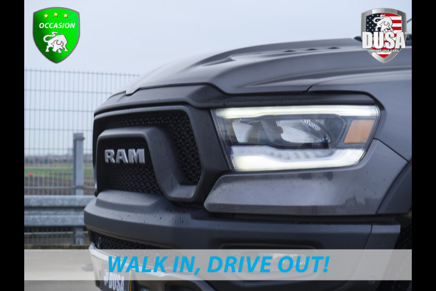 Dodge Ram 1500 Rebel | 5.7 V8 | 4x4 | Crew Cab Panoramadak | Niveau regeling / luchtvering | Deksel Nieuw binnen!