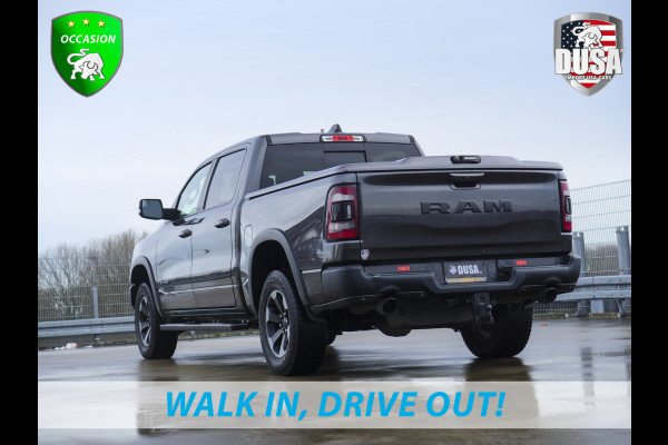 Dodge Ram 1500 Rebel | 5.7 V8 | 4x4 | Crew Cab Panoramadak | Niveau regeling / luchtvering | Deksel Nieuw binnen!