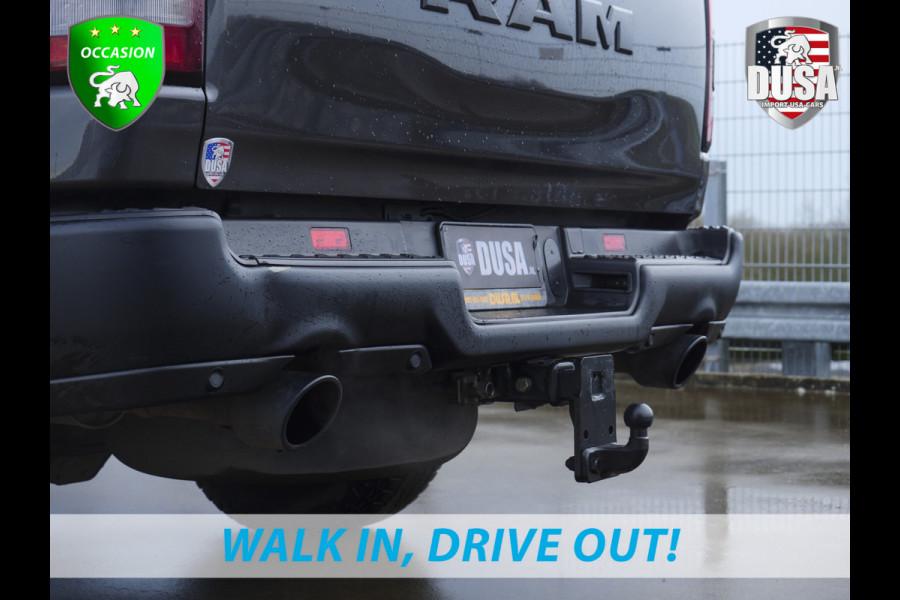 Dodge Ram 1500 Rebel | 5.7 V8 | 4x4 | Crew Cab Panoramadak | Niveau regeling / luchtvering | Deksel Nieuw binnen!