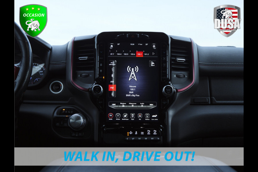 Dodge Ram 1500 Rebel | 5.7 V8 | 4x4 | Crew Cab Panoramadak | Niveau regeling / luchtvering | Deksel Nieuw binnen!