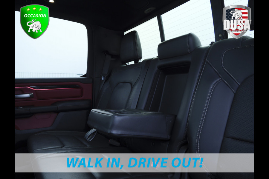 Dodge Ram 1500 Rebel | 5.7 V8 | 4x4 | Crew Cab Panoramadak | Niveau regeling / luchtvering | Deksel Nieuw binnen!