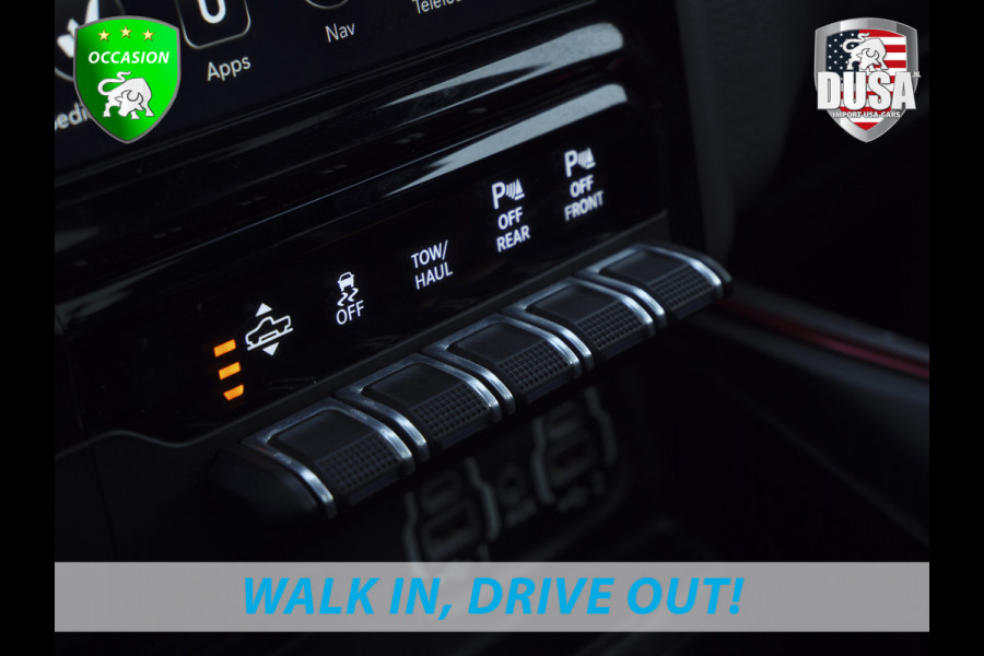 Dodge Ram 1500 Rebel | 5.7 V8 | 4x4 | Crew Cab Panoramadak | Niveau regeling / luchtvering | Deksel Nieuw binnen!