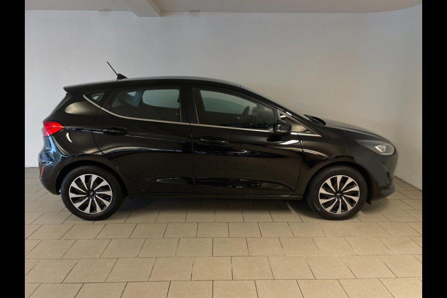 Ford Fiesta 1.0 EcoBoost Hybrid Titanium X 125PK MILD HYBRID AIRCO NAVI CRUISE APPLE CARPLAY VELGEN NIEUWSTAAT