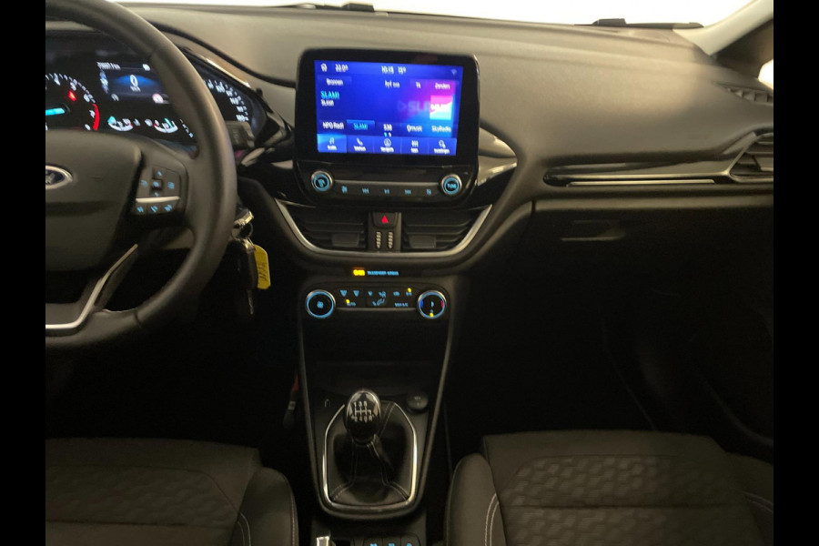 Ford Fiesta 1.0 EcoBoost Hybrid Titanium X 125PK MILD HYBRID AIRCO NAVI CRUISE APPLE CARPLAY VELGEN NIEUWSTAAT