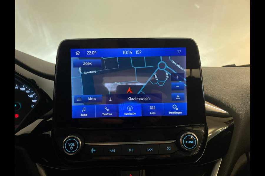 Ford Fiesta 1.0 EcoBoost Hybrid Titanium X 125PK MILD HYBRID AIRCO NAVI CRUISE APPLE CARPLAY VELGEN NIEUWSTAAT