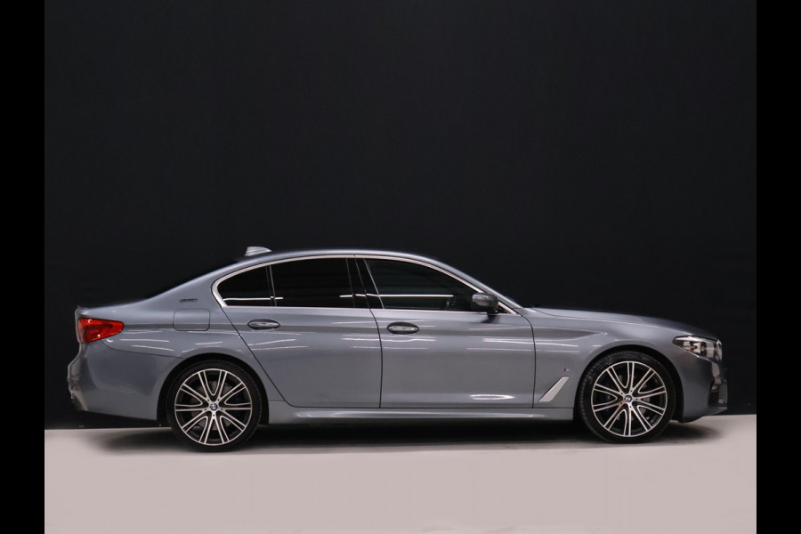 BMW 5 Serie 530e iPerformance High Executive M Sport [ADAPTIVE CRUISE CONTROL, APPLE CARPLAY, HUD, PDC V+A, STUURVERWARMING, STOELVERWARMING, ELEKTRISCHE ACHTERKLEP, NIEUWSTAAT]