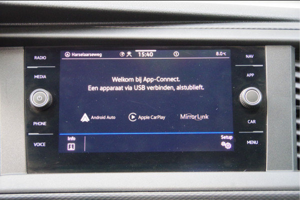 Volkswagen Transporter 2.0 TDI L2 150PK AUT. DC-5P, LED, 2X SCHUIFDEUR, TREKHAAK, NAVI, CRUISE, LEDER STUUR, PARKEERSENSOREN, MISTLAMPEN, DUBBELE CABIN