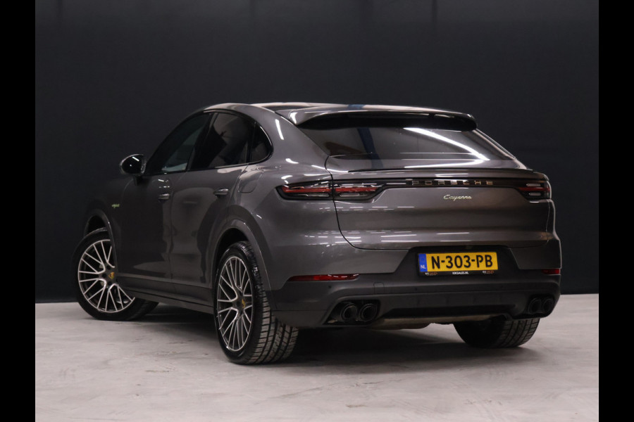 Porsche Cayenne Coupé 3.0 E-Hybrid [ADAPTIVE SPORT SEAT PLUS, LUCHTVERING, SPORT CHRONO, MEMORY SEATS, APPLE CARPLAY, ADAPTIVE CRUISE CONTROL, BOSE, HUD, 360 CAMERA, PDC V+A, STOELVERWARMING, ELEKTRISCHE ACHTERKLEP, NIEUWSTAAT