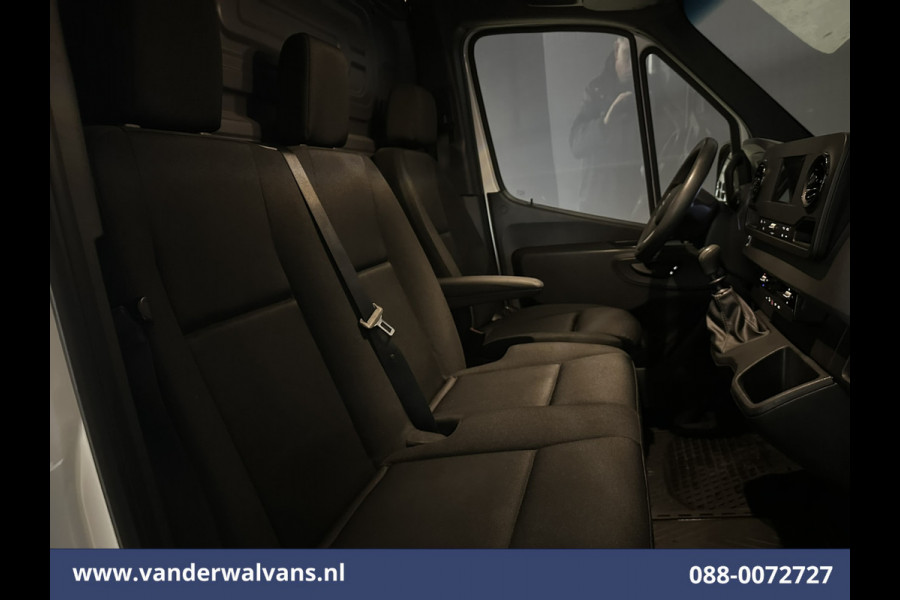 Mercedes-Benz Sprinter 317 CDI 170pk L3H2 Euro6 Airco | 360 graden Camera | Apple Carplay | Cruisecontrol Android Auto, Stoelverwarming, Chauffeursstoel, Parkeersensoren, Bijrijdersbank