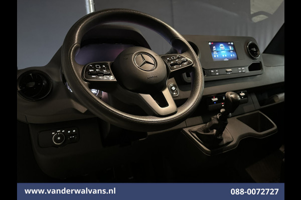 Mercedes-Benz Sprinter 317 CDI 170pk L3H2 Euro6 Airco | 360 graden Camera | Apple Carplay | Cruisecontrol Android Auto, Stoelverwarming, Chauffeursstoel, Parkeersensoren, Bijrijdersbank