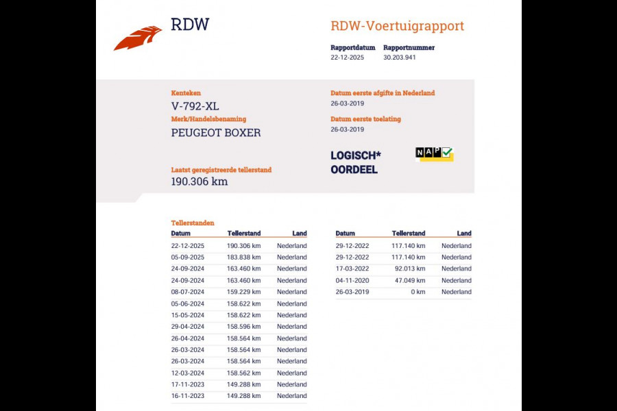 Peugeot Boxer 2.0 BlueHDI 131pk Euro 6 L2H2 - Cruise - Navi - Trekhaak 2,5t KG