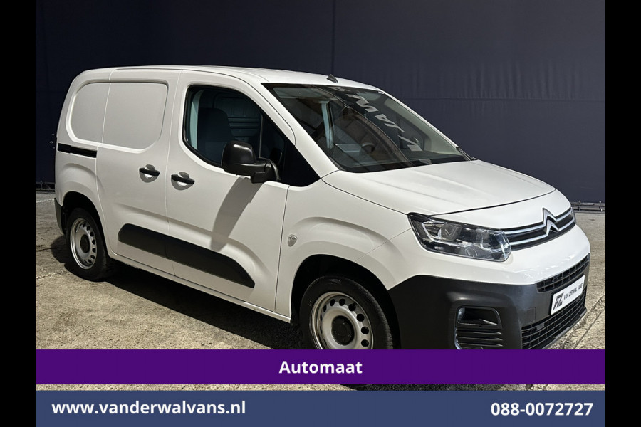Citroën Berlingo 1.5 BlueHDI 130pk Automaat L1H1 Euro6 Airco | 2x Zijdeur | Navigatie | Camera | Apple Carplay Android Auto, Cruisecontrol, Parkeersensoren