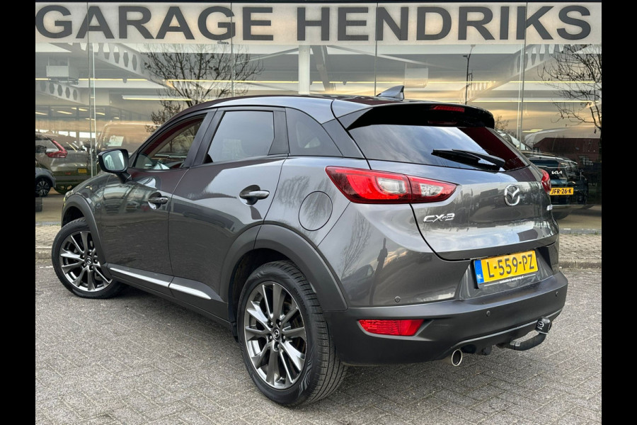 Mazda CX-3 2.0 SkyActiv-G 120 GT-M Automaat | Leder | Memory Seat | Trekhaak | Full LED | occasion