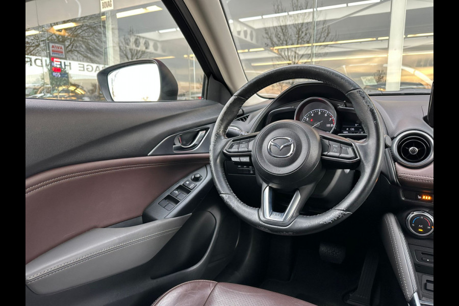 Mazda CX-3 2.0 SkyActiv-G 120 GT-M Automaat | Leder | Memory Seat | Trekhaak | Full LED | occasion