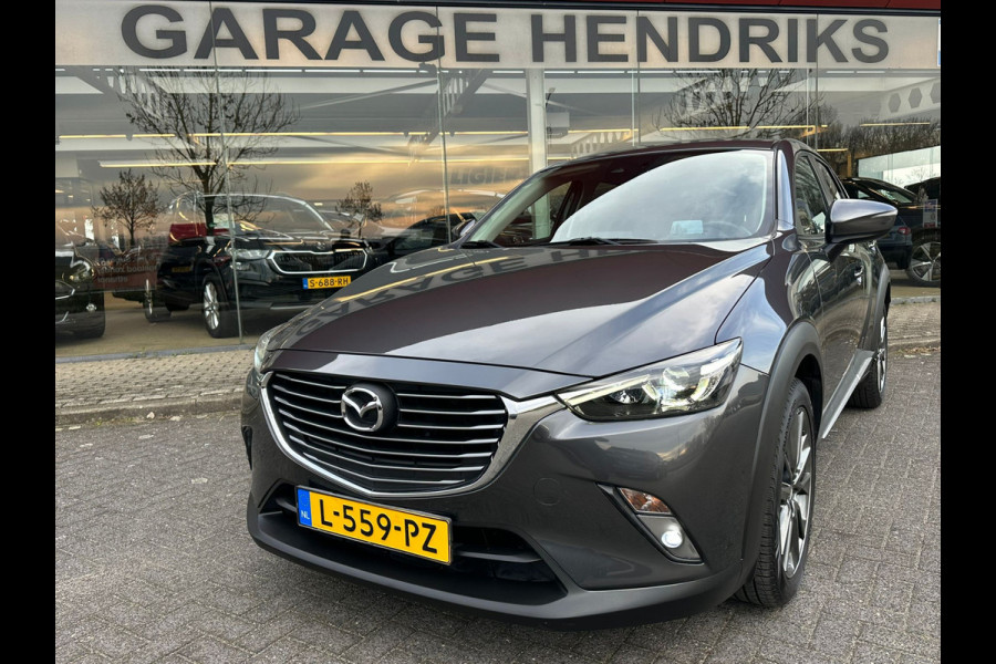 Mazda CX-3 2.0 SkyActiv-G 120 GT-M Automaat | Leder | Memory Seat | Trekhaak | Full LED | occasion
