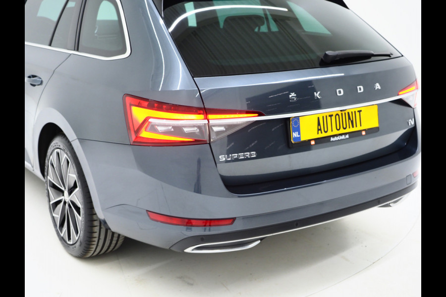 Škoda Superb Combi 1.4 TSI iV Laurin & Klement | Leder | Massage | Canton | Trekhaak | Camera | Memory | Adaptive Cruise