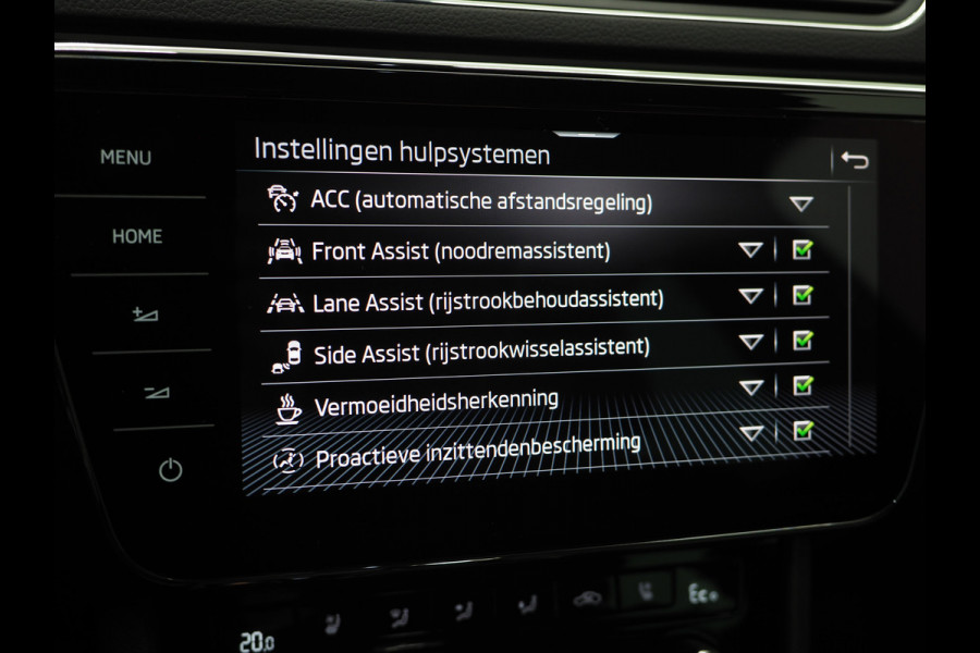 Škoda Superb Combi 1.4 TSI iV Laurin & Klement | Leder | Massage | Canton | Trekhaak | Camera | Memory | Adaptive Cruise