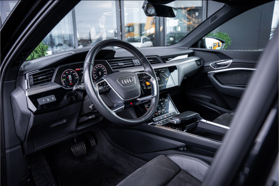Audi e-tron 55 quattro S edition 95 kWh - Panorama | 23 Inch | B&O | Memory | 360 Camera