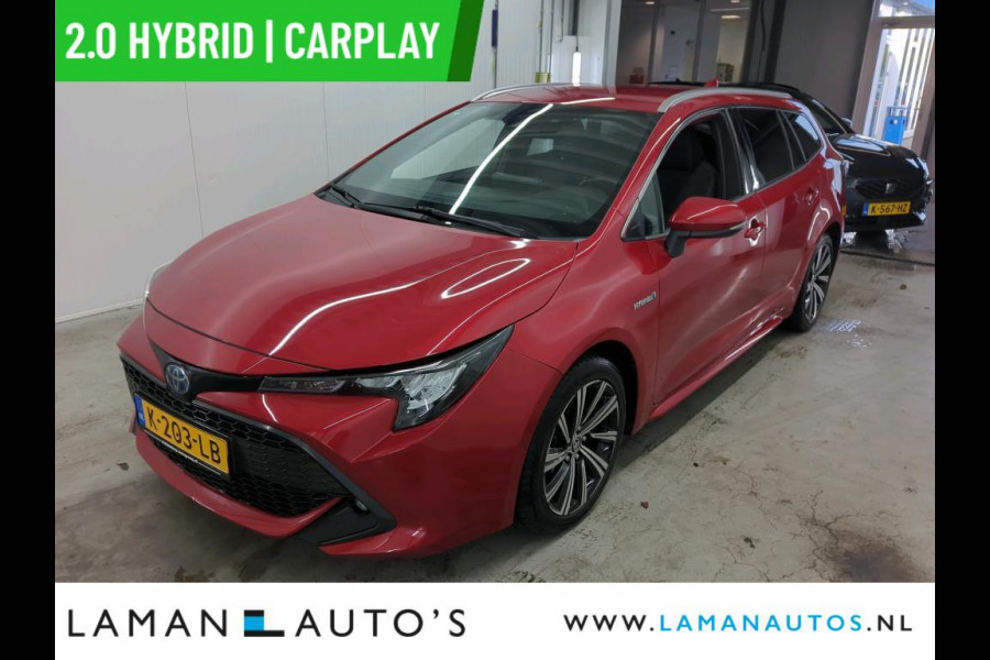 Toyota Corolla Touring Sports 2.0 Hybrid 184pk Business Plus | CarPlay Halfleder 17" LMV ECC LED ACC Camera Metallic | Hybrid Voorschoten