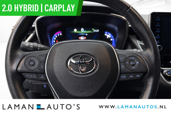 Toyota Corolla Touring Sports 2.0 Hybrid 184pk Business Plus | CarPlay Halfleder 17" LMV ECC LED ACC Camera Metallic | Hybrid Voorschoten