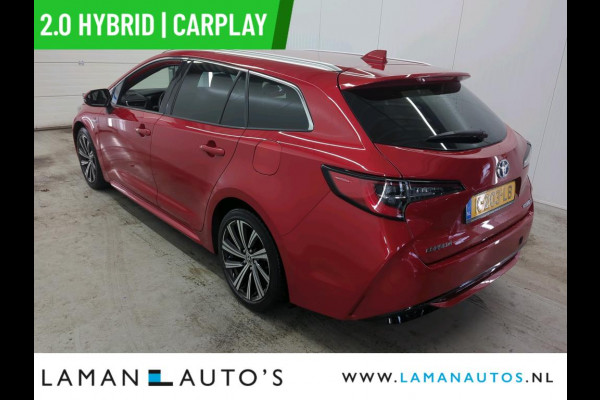 Toyota Corolla Touring Sports 2.0 Hybrid 184pk Business Plus | CarPlay Halfleder 17" LMV ECC LED ACC Camera Metallic | Hybrid Voorschoten
