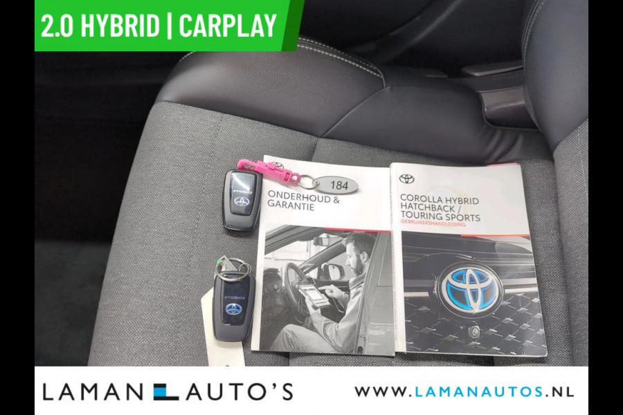 Toyota Corolla Touring Sports 2.0 Hybrid 184pk Business Plus | CarPlay Halfleder 17" LMV ECC LED ACC Camera Metallic | Hybrid Voorschoten