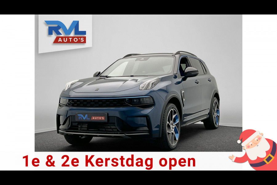 Lynk & Co 01 1.5 261PK Plug-in Hybrid *ZWARTE HEMEL* 360° Camera Pano/dak Apple/Carplay Adaptive/Cruise
