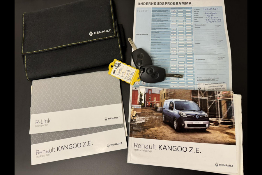 Renault Kangoo Z.E. Dealeronderhouden Airco Cruise control Navigatie Radio/CD Parkeersensoren achter Dubbeldeurs