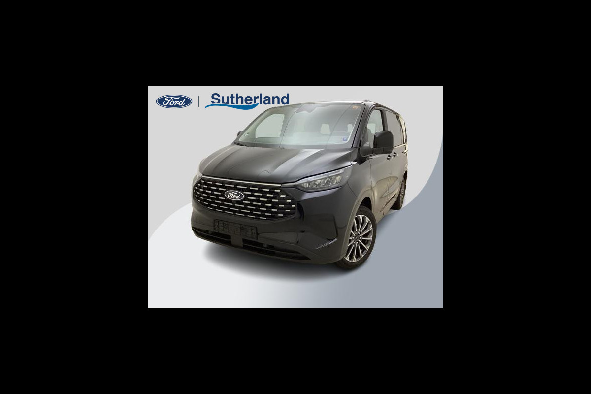 Ford Transit Custom Tourneo 340 2.5 PHEV L1H1 Titanium X 233pk | Ergonomische Lederen Stoelen | Elektrische schuifdeuren links en rechts | Prijs is incl. BTW/BPM | Stuur/Stoelverwarming | Trekhaak Wegklapbaar | B&O Play | Verlengde Fabrieksgarantie tot 05-2029